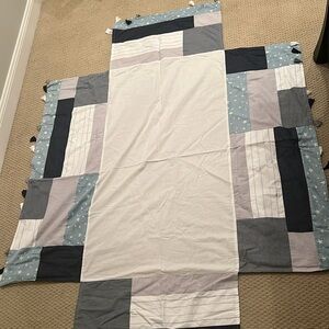 Pottery barn kids crib skirt